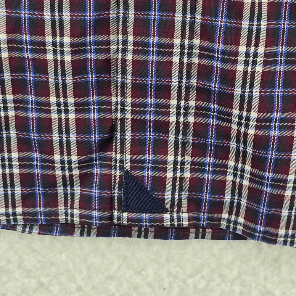 UNTUCKit Men's‎ XXX Large Plaid Button Down Shirt Long Sleeve Nylon Spandex - Picture 10 of 11